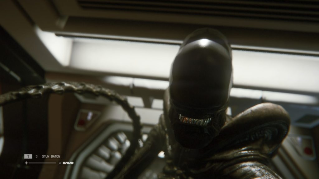 Alien Isolation: alien close up