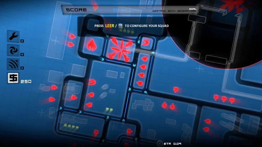 Anomaly: Warzone Earth: tactical map