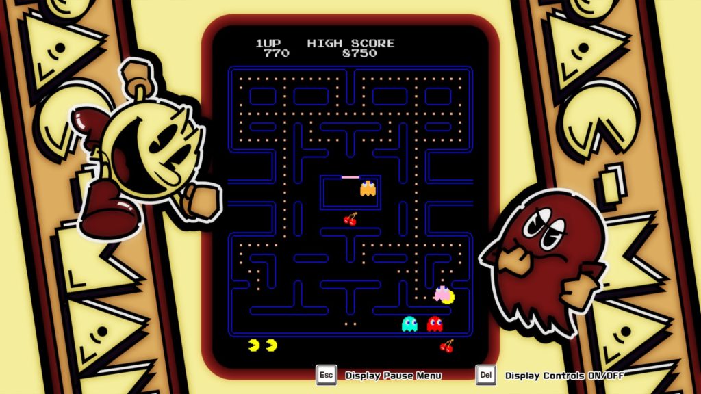 Arcade Game Series: Pac Man: player surrounded by monsters