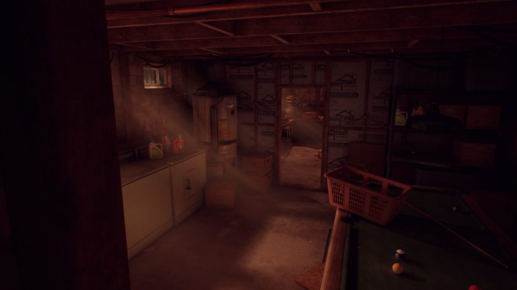 What Remains of Edith Finch: a view of a basement