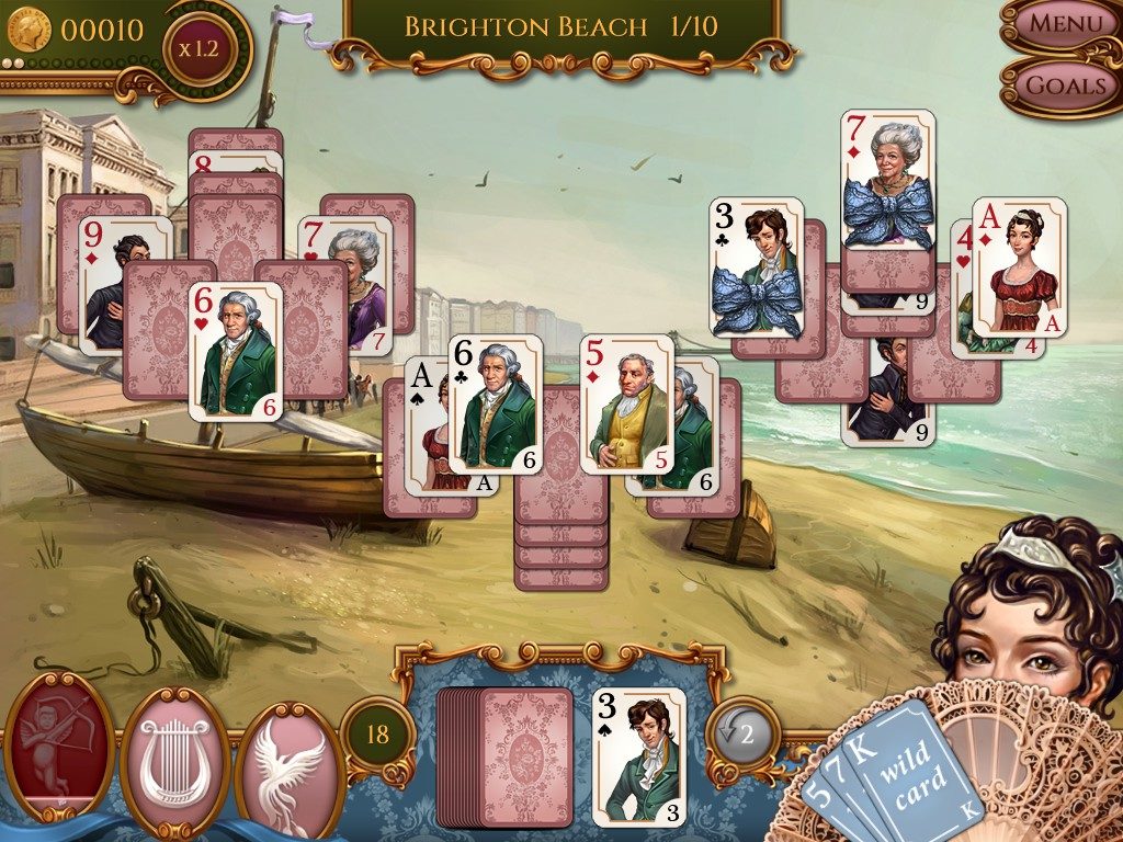 Regency Solitaire: the card game