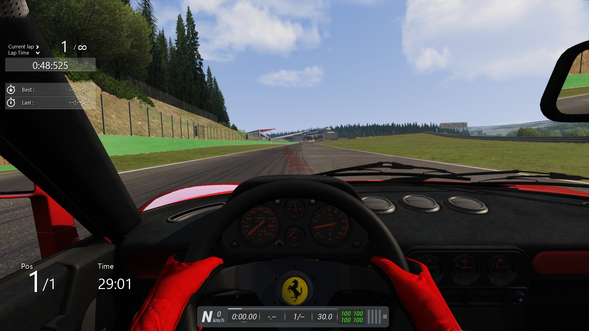 assetto-corsa-ferraro-gto-cockpit - mountain of shame