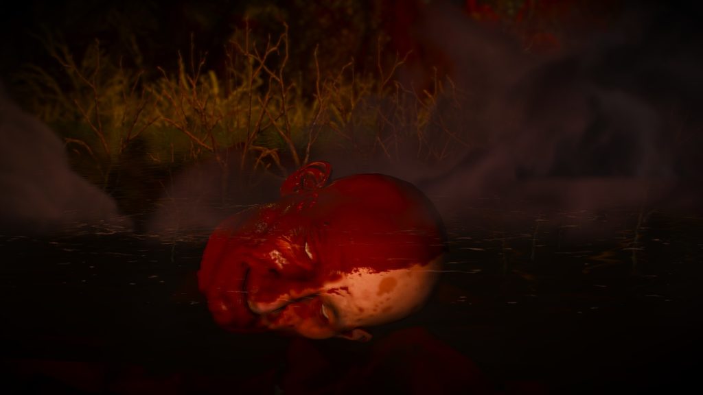 The Witcher 3: Wild Hunt: severed head