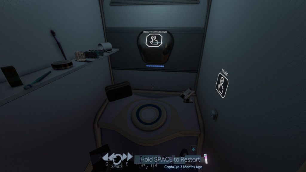 Tacoma: space toilet